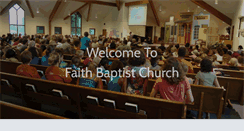 Desktop Screenshot of faithbaptistmc.org